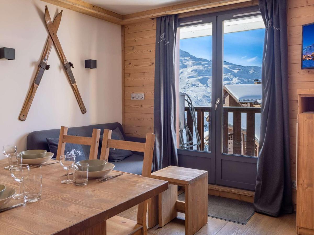 Appartement Moderne A Val Thorens - 4 Pers - 1 Chambre, 1 Cabine, Skis Aux Pieds, Balcon - Fr-1-637-30 외부 사진